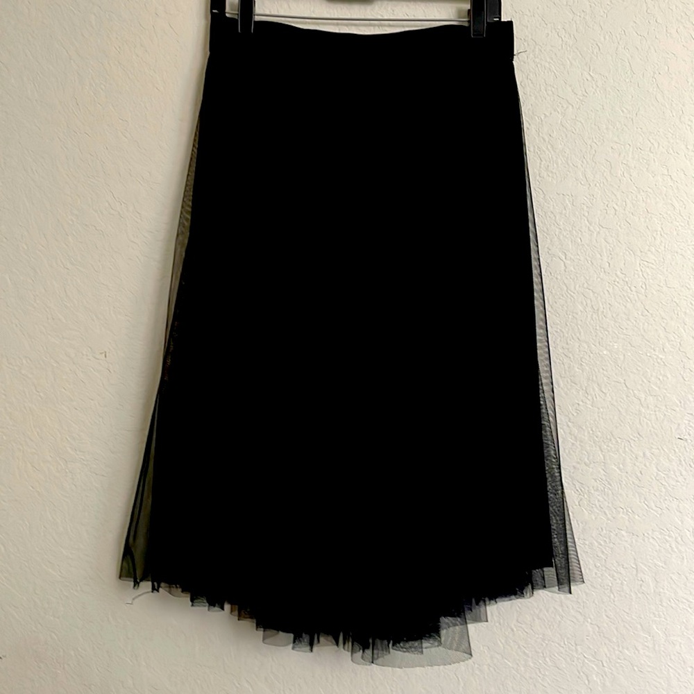 Black Tulle Skirt